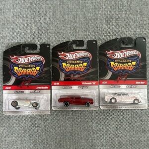 2009 Hot wheels bundle three includes two Wayne’s Garage and one Phil’s Garage